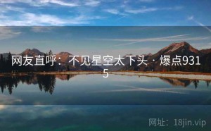 网友直呼:不见星空太下头 · 爆点9315