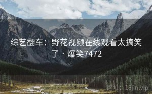 综艺翻车:野花视频在线观看太搞笑了 · 爆笑7472