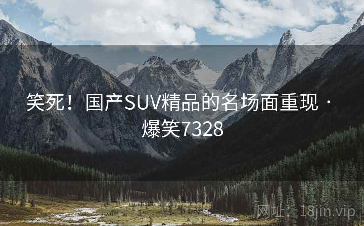 笑死!国产SUV精品的名场面重现 · 爆笑7328 笑死!国产SUV精品的名场面重现 · 爆笑7328