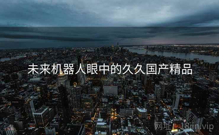 未来机器人眼中的久久国产精品 未来机器人眼中的久久国产精品